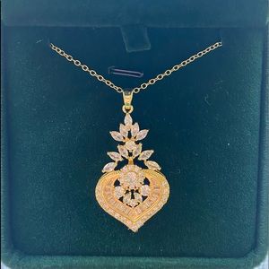 14k gold plates necklace